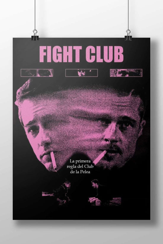 Fight Club franchise Main Subject: Fight Club franchise Matte BoizzBoard rigid print — Hollywood wall art India | PosterBoizz
