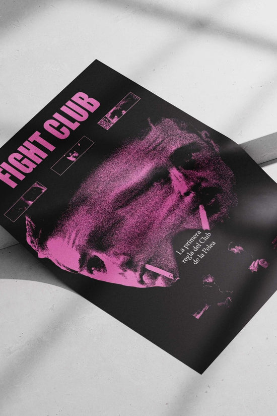 Fight Club franchise Main Subject: Fight Club franchise Matte poster print — Hollywood wall art India | PosterBoizz