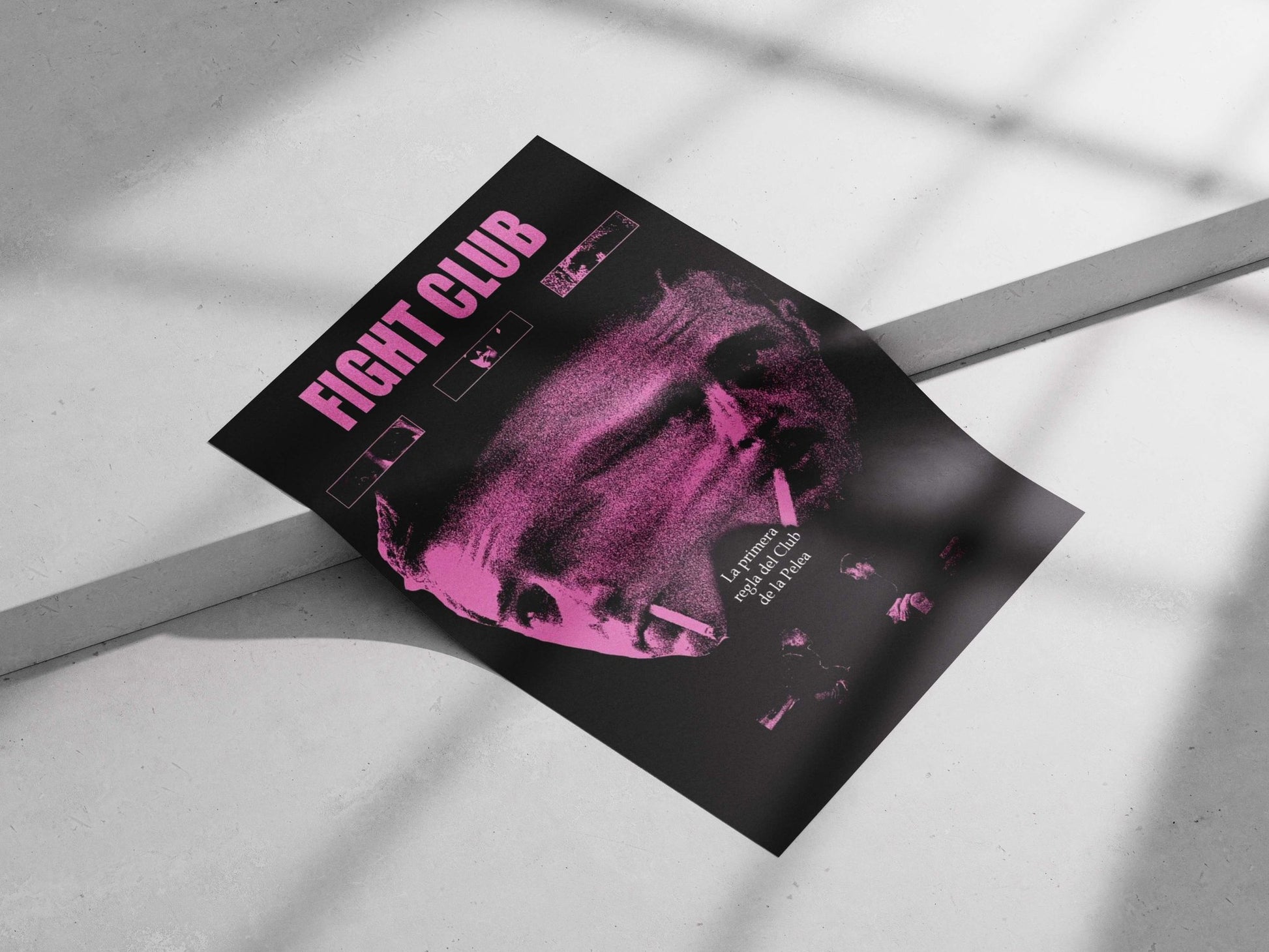 Fight Club franchise Main Subject: Fight Club franchise Matte poster print — Hollywood wall art India | PosterBoizz