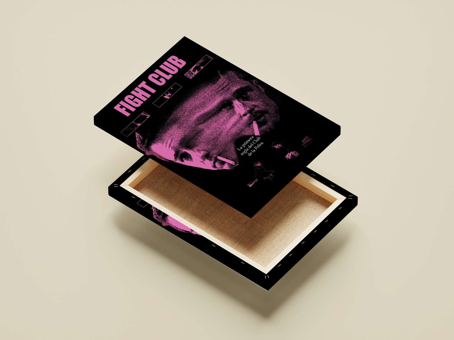 Fight Club franchise Main Subject: Fight Club franchise Canvas wall art — Hollywood wall art India | PosterBoizz