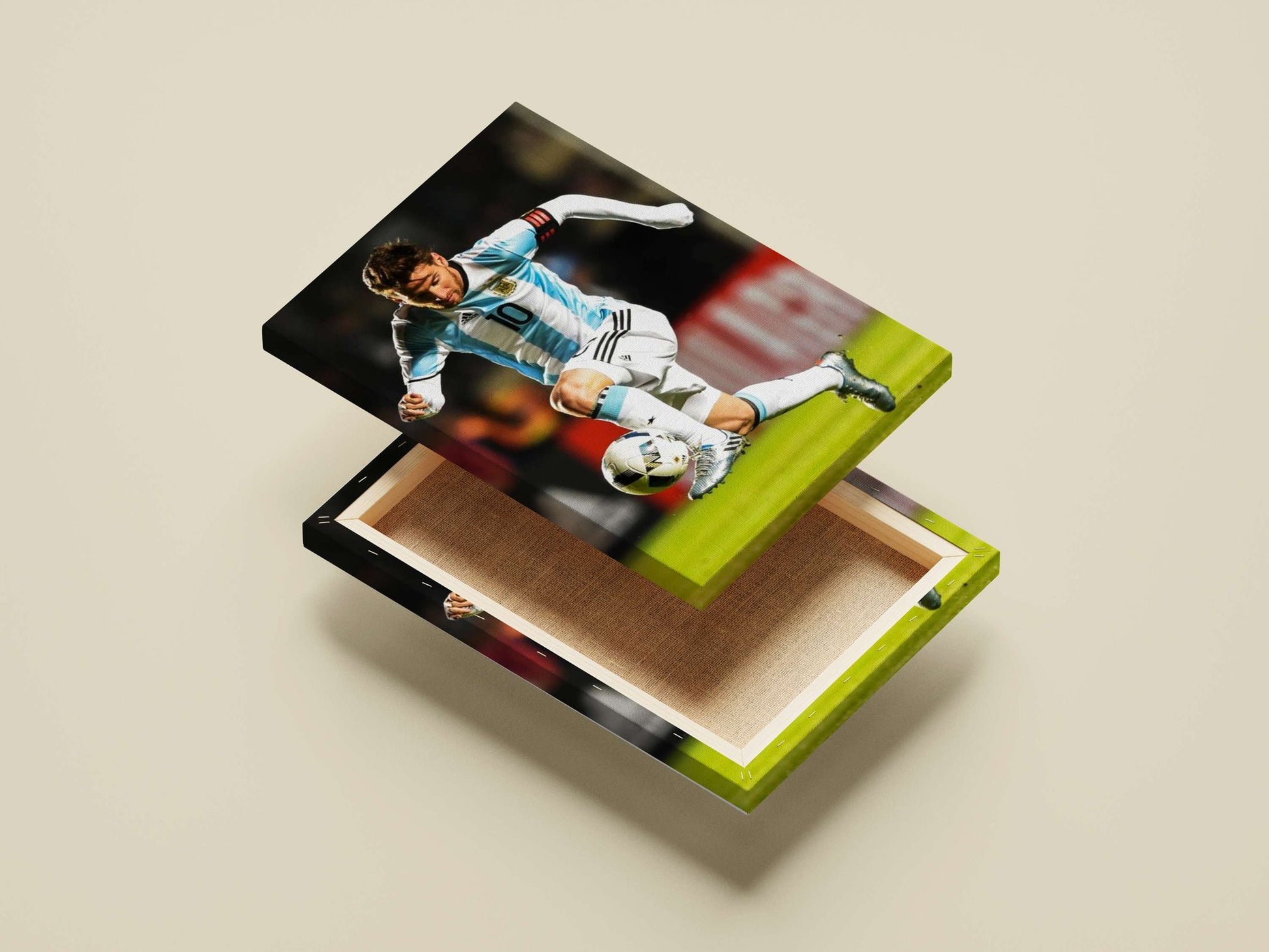 Lionel Messi Main Subject: Lionel Messi Canvas wall art — Sports wall art India | PosterBoizz