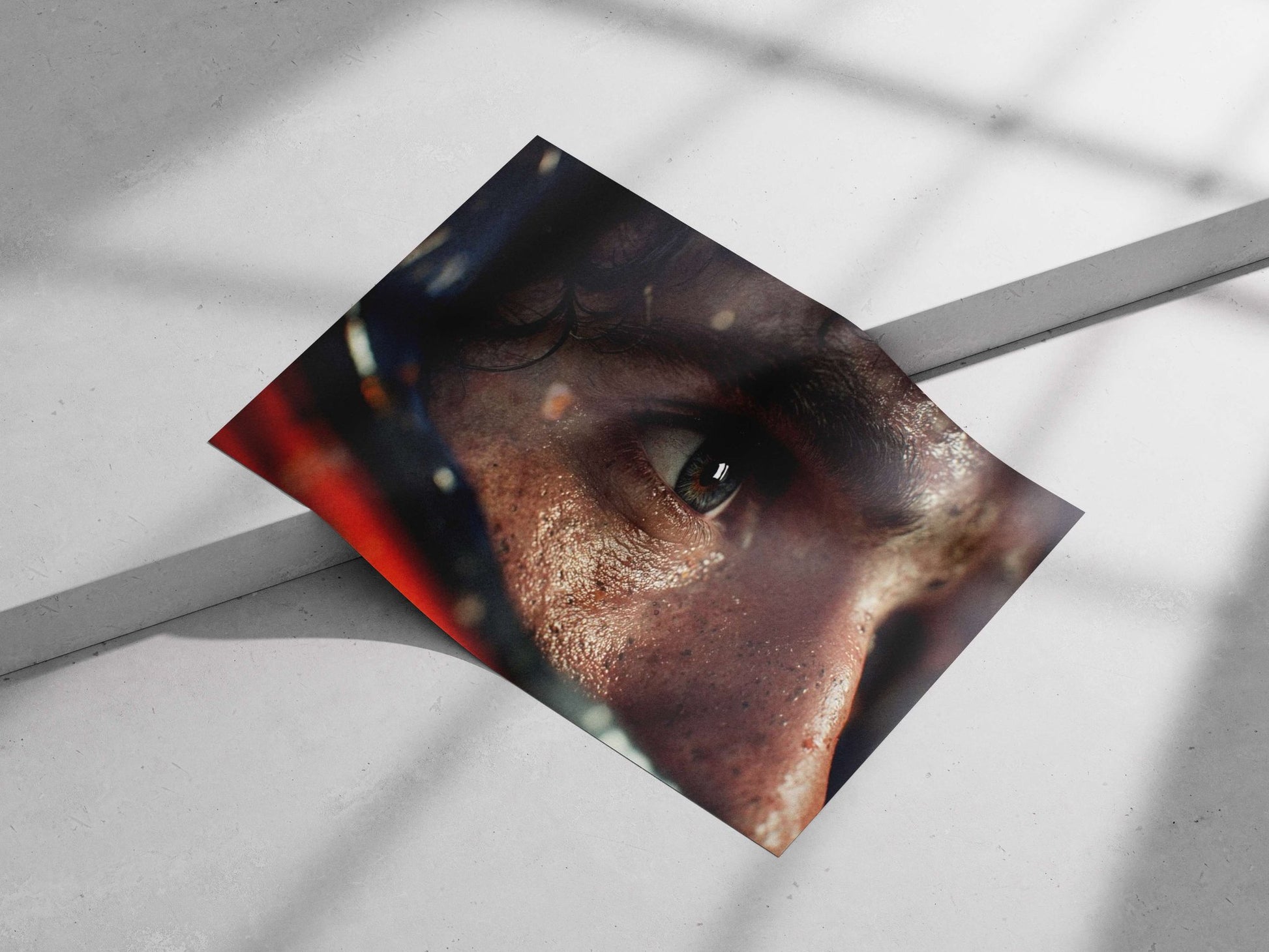 Human Eye Main Subject: Human Eye Matte poster print — Art wall art India | PosterBoizz