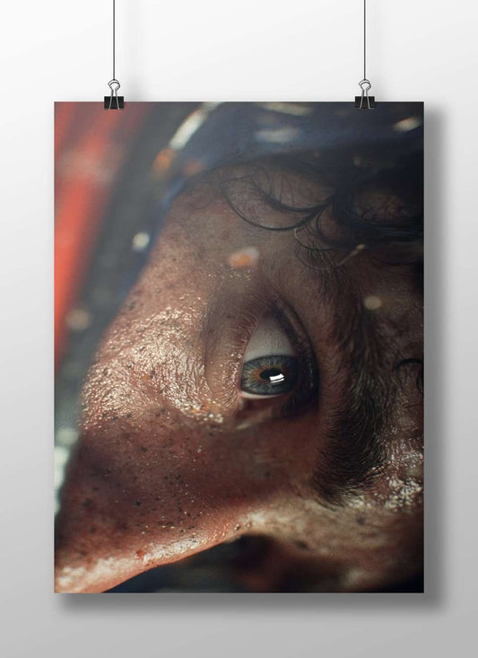 Human Eye Main Subject: Human Eye Matte BoizzBoard rigid print — Art wall art India | PosterBoizz