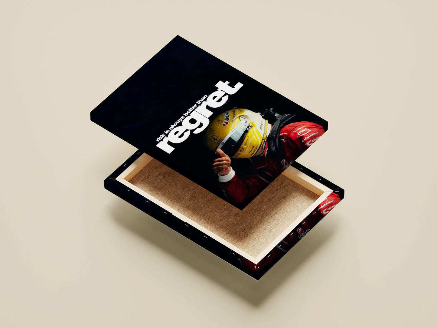 Charles Leclerc (Ferrari Formula 1 driver) Main Subject: Charles Leclerc (Ferrari Formula 1 driver) Canvas wall art — Sports