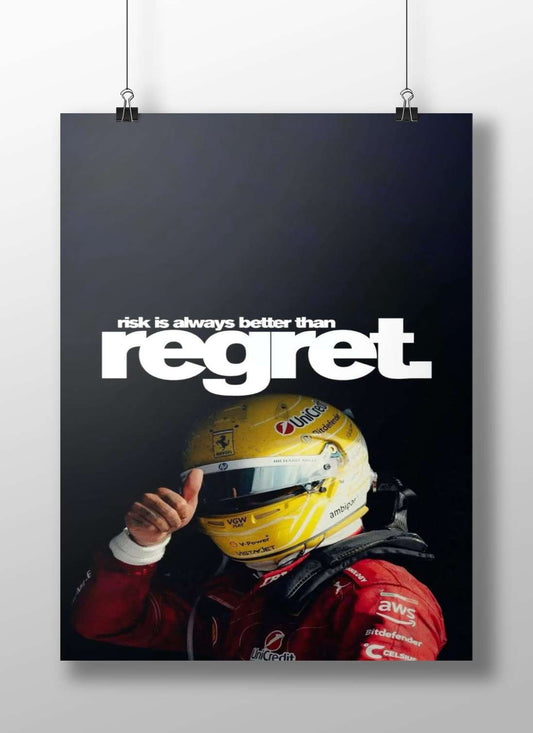 Charles Leclerc (Ferrari Formula 1 driver) Main Subject: Charles Leclerc (Ferrari Formula 1 driver) Matte BoizzBoard rigid