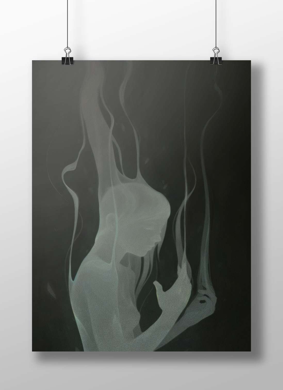 Original Art Modern Digital Matte BoizzBoard rigid print — Art wall art India | PosterBoizz