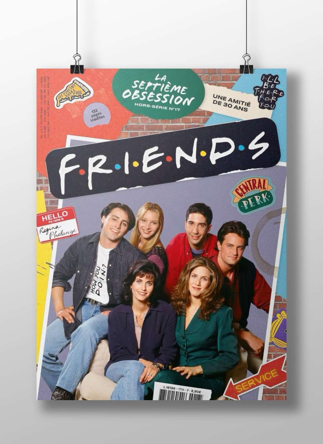 The Friends television series (specifically its cast and franchise). Main Subject: The Friends television series