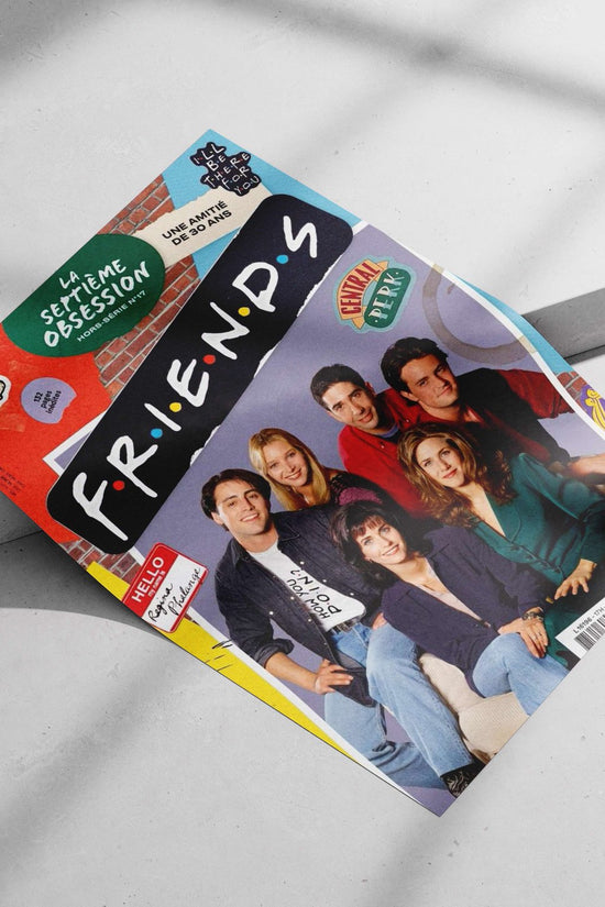 The Friends television series (specifically its cast and franchise). Main Subject: The Friends television series