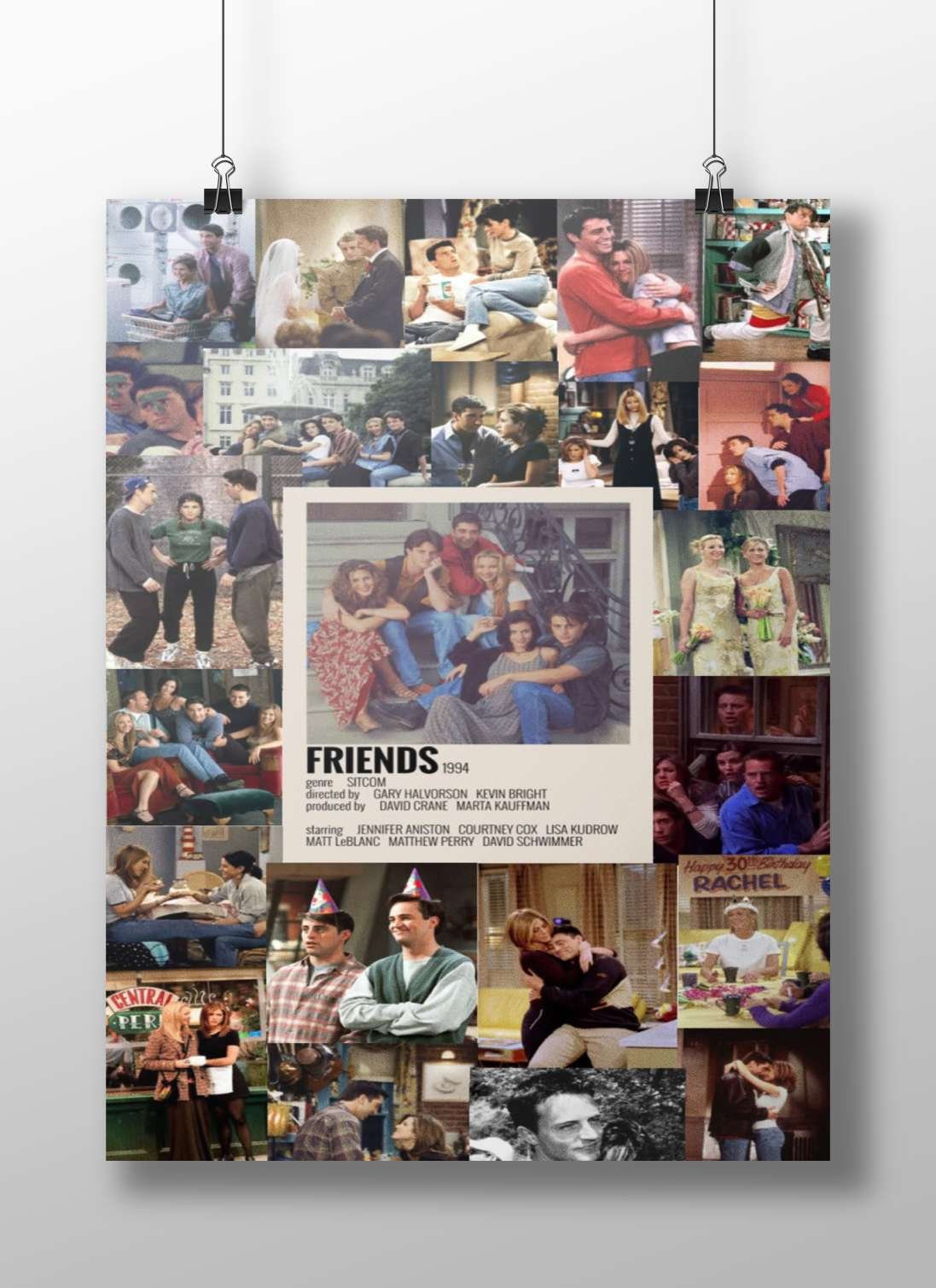 Friends (television show franchise) Main Subject: Friends (television show franchise) Matte BoizzBoard rigid print — Series