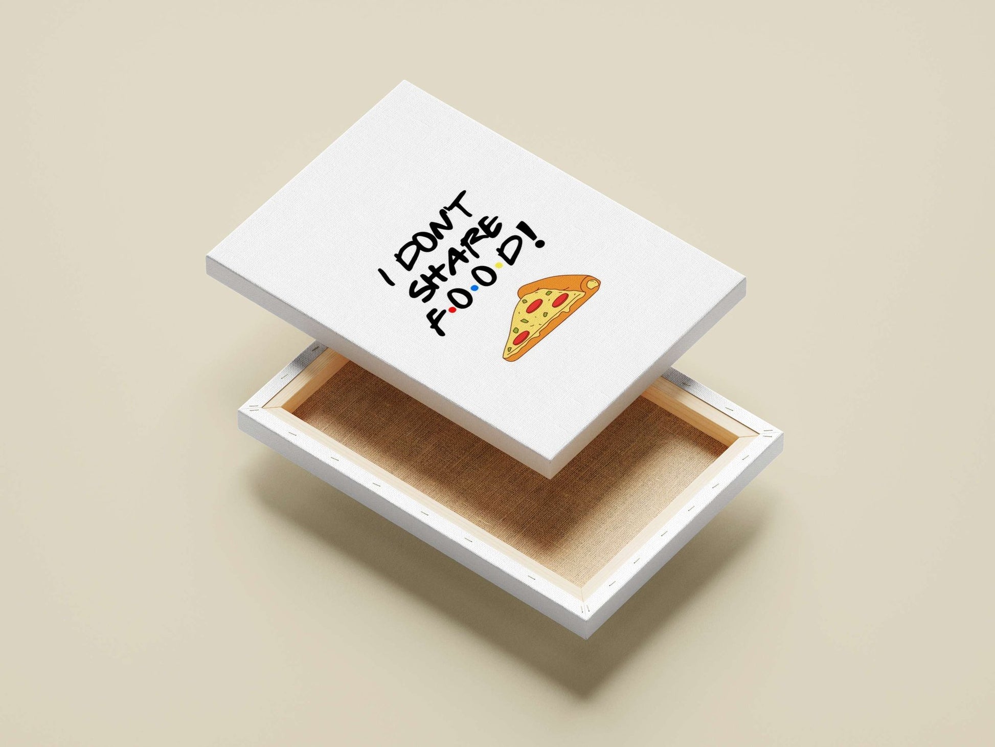 pizza slice Main Subject: pizza slice Canvas wall art — Art wall art India | PosterBoizz