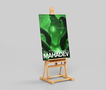The Path to Mahadev – Lord Shiva Poster, Hindu Wall Art