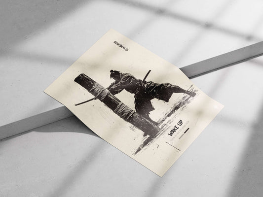 Samurai Main Subject: Samurai Matte poster print — Anime wall art India | PosterBoizz