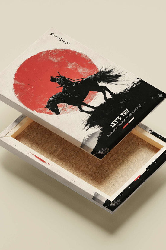 Samurai Main Subject: Samurai Canvas wall art — Anime wall art India | PosterBoizz