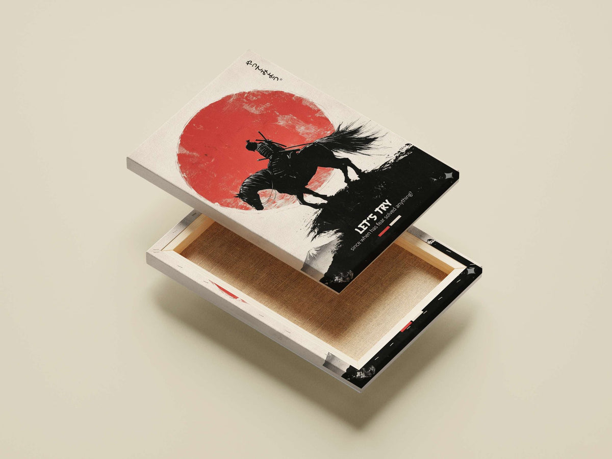 Samurai Main Subject: Samurai Canvas wall art — Anime wall art India | PosterBoizz