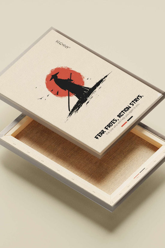 Samurai Main Subject: Samurai Canvas wall art — Anime wall art India | PosterBoizz