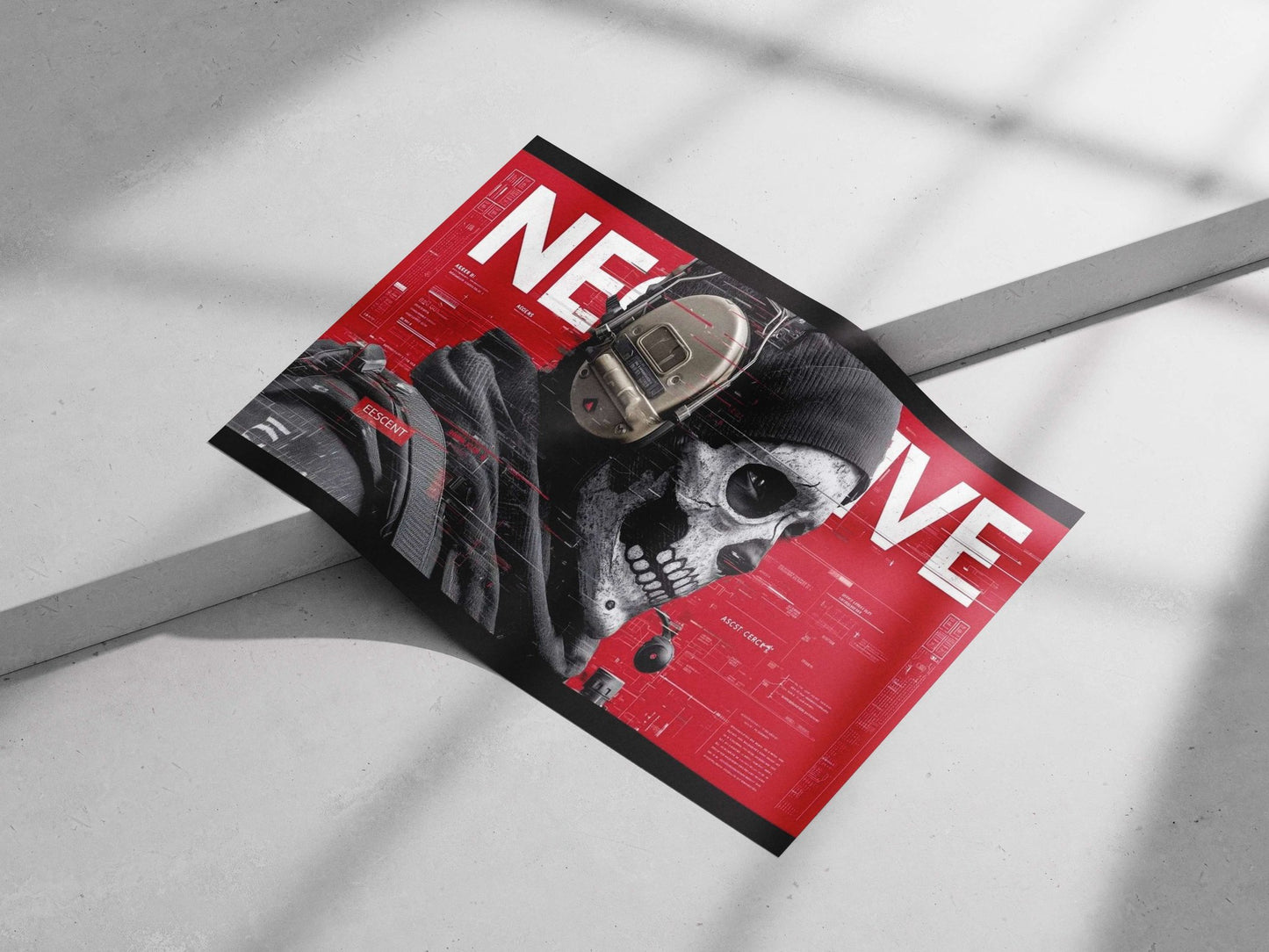 Neo (from The Matrix franchise) Main Subject: Neo (from The Matrix franchise) Matte poster print — Superhero wall art India