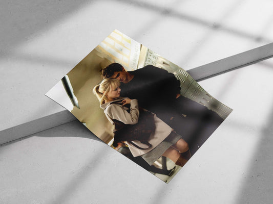 Emma Watson (as Bella Swan) and Robert Pattinson (as Edward Cullen) from the Twilight franchise Main Subject: Emma Watson
