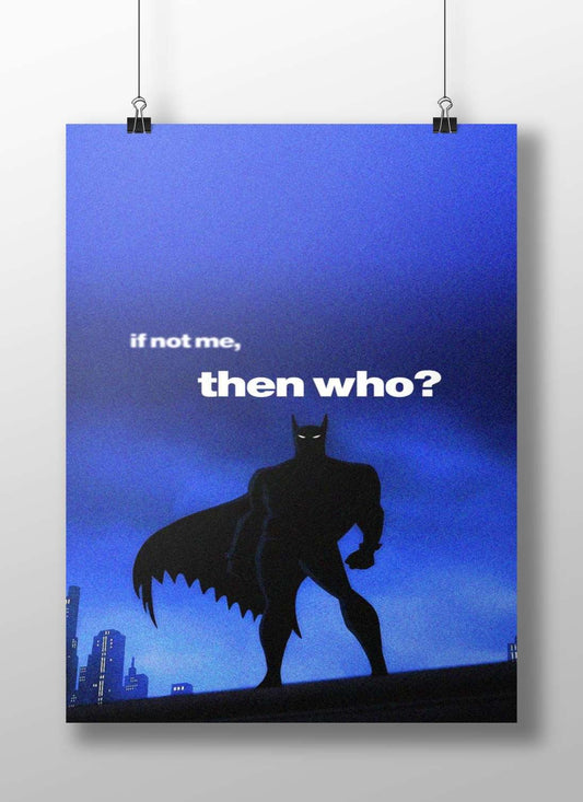 Batman (DC Comics) Main Subject: Batman (DC Comics) Matte BoizzBoard rigid print — Superhero wall art India | PosterBoizz