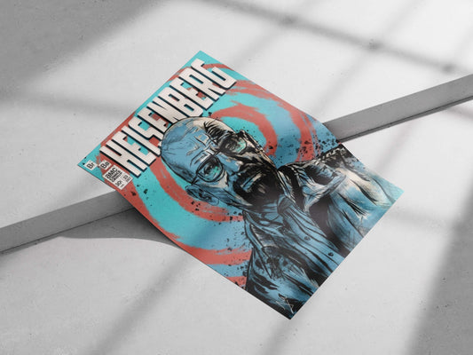 Walter White (Breaking Bad) Main Subject: Walter White (Breaking Bad) Matte poster print — Series wall art India |