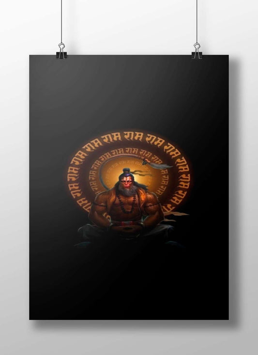 Lord Shiva Main Subject: Lord Shiva Matte BoizzBoard rigid print — Sanatan wall art India | PosterBoizz