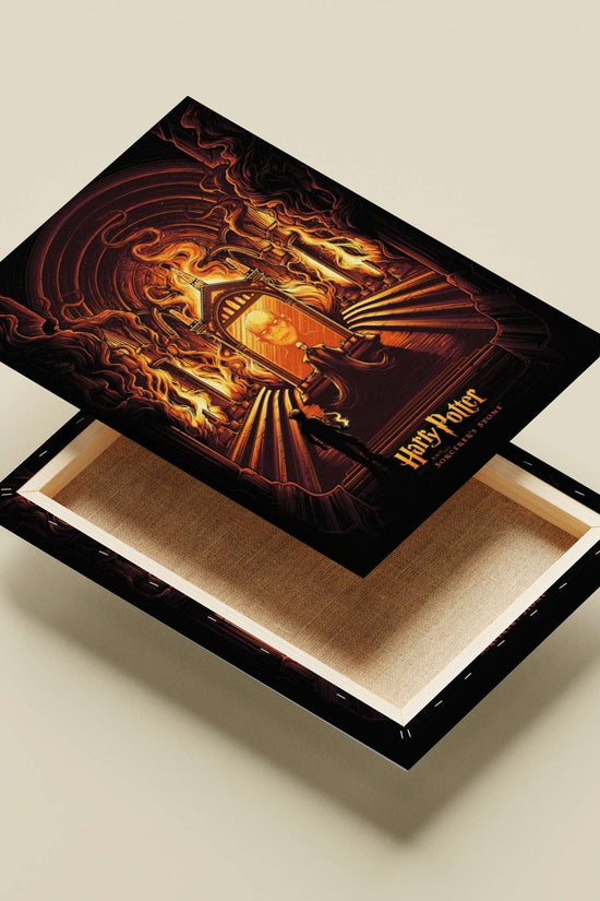 Harry Potter (franchise) Main Subject: Harry Potter (franchise) Canvas wall art — Superhero wall art India | PosterBoizz