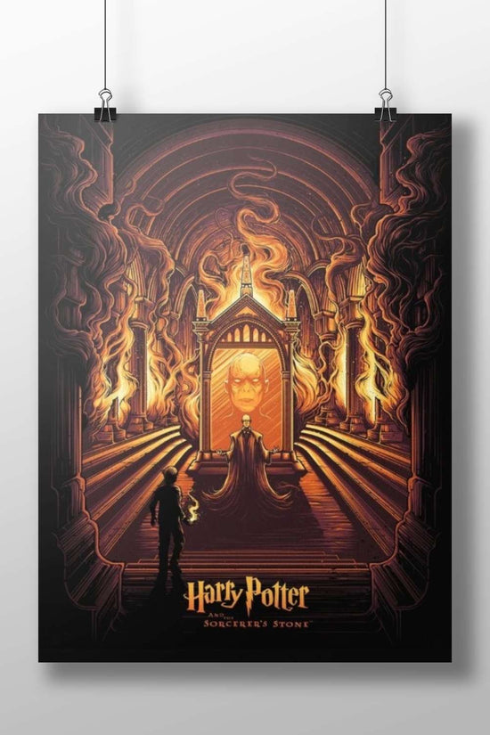 Harry Potter (franchise) Main Subject: Harry Potter (franchise) Matte BoizzBoard rigid print — Superhero wall art India |