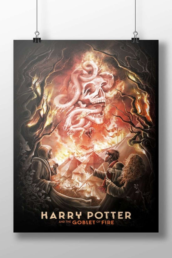 Harry Potter and the Goblet of Fire Main Subject: Harry Potter and the Goblet of Fire Matte BoizzBoard rigid print —
