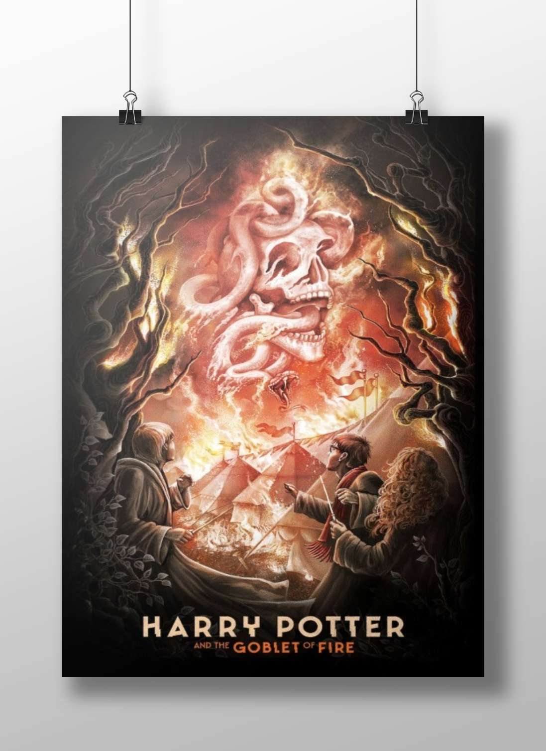 Harry Potter and the Goblet of Fire Main Subject: Harry Potter and the Goblet of Fire Matte BoizzBoard rigid print —