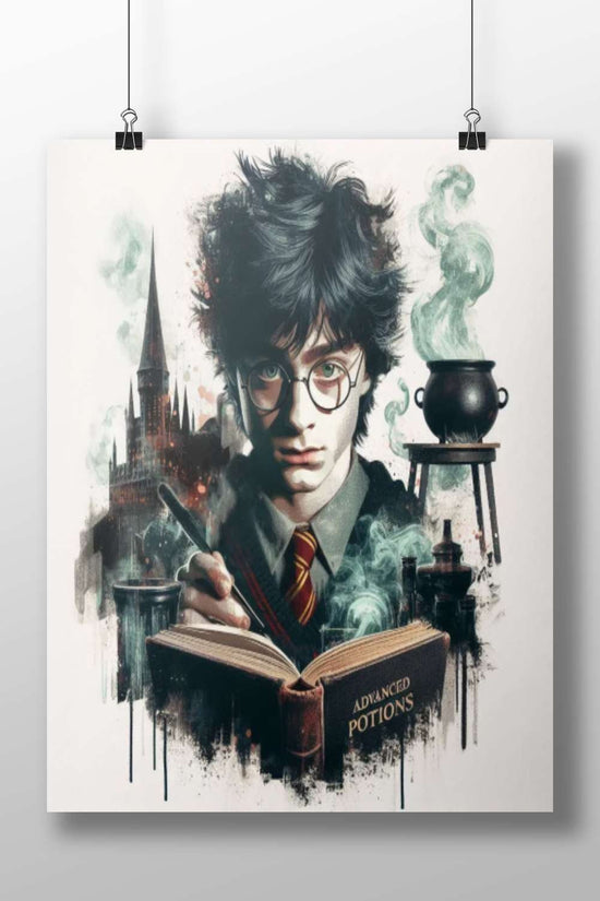 Harry Potter (Harry Potter franchise) Main Subject: Harry Potter (Harry Potter franchise) Matte BoizzBoard rigid print —