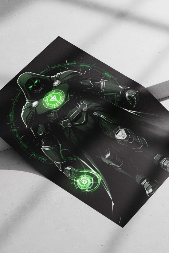 Green Lantern (DC Comics) Main Subject: Green Lantern (DC Comics) Matte poster print — Superhero wall art India | PosterBoizz