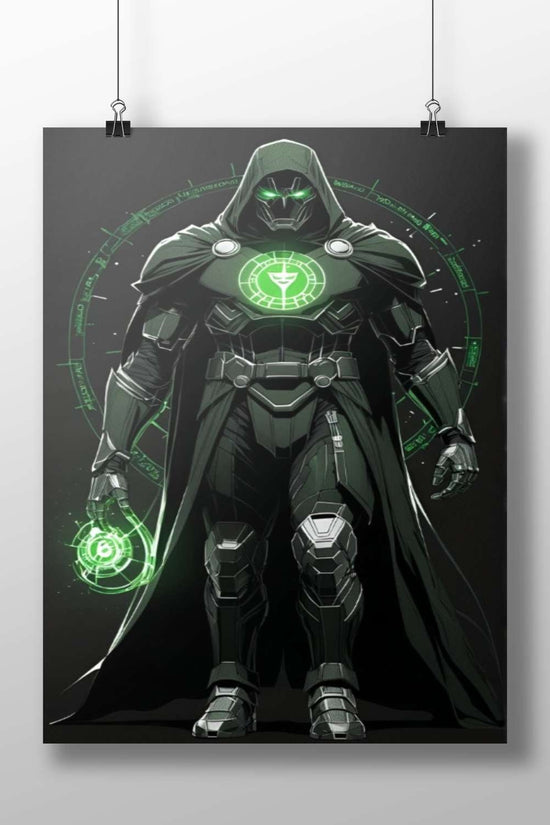 Green Lantern (DC Comics) Main Subject: Green Lantern (DC Comics) Matte BoizzBoard rigid print — Superhero wall art India |