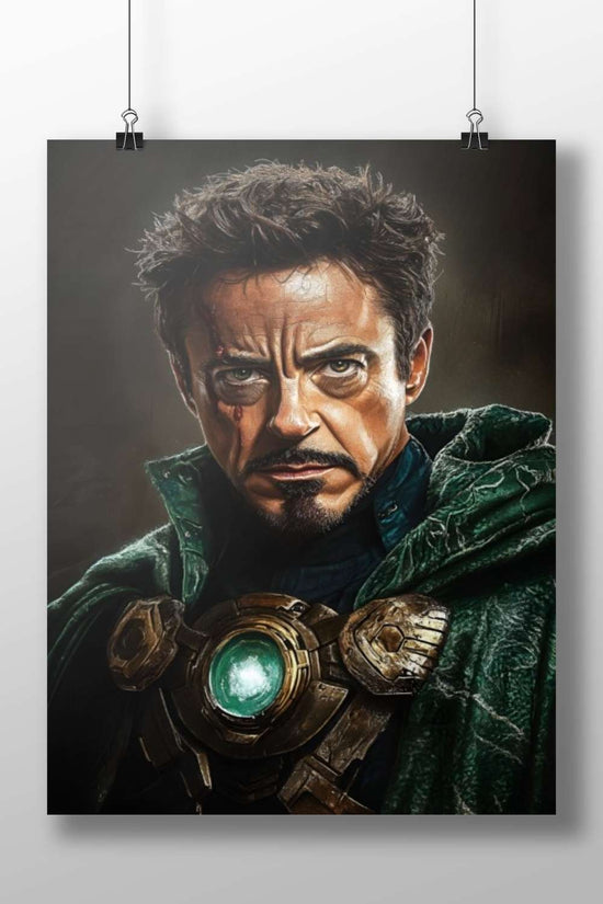 Tony Stark (Iron Man) from Marvel Comics Main Subject: Tony Stark (Iron Man) from Marvel Comics Matte BoizzBoard rigid print