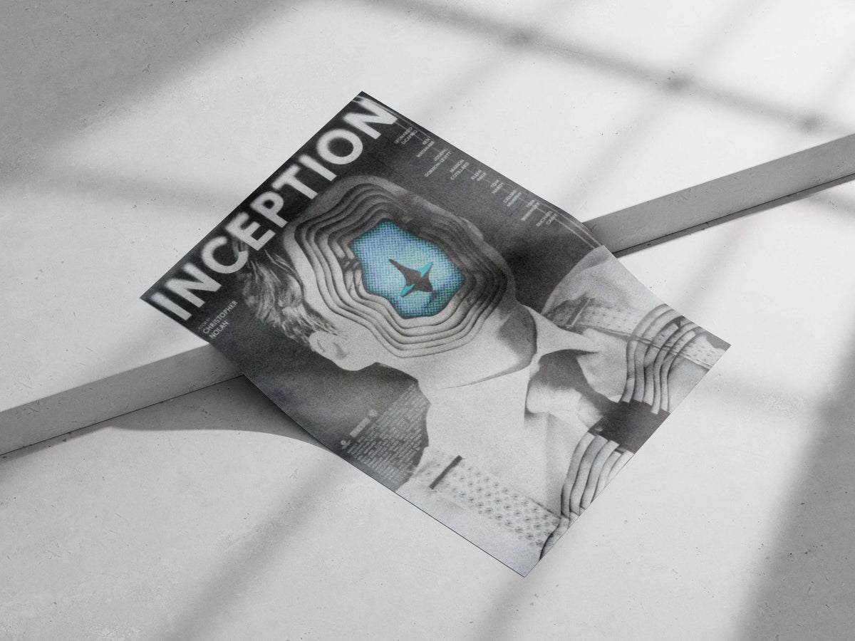 Inception (the film by Christopher Nolan) Main Subject: Inception (the film by Christopher Nolan) Matte poster print —