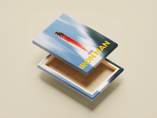 Tony Stark Taking Flight Poster | Classic MCU Iron Man Armor Art Decor