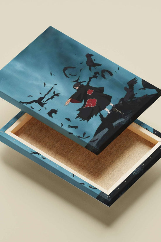 Itachi Uchiha from Naruto franchise Main Subject: Itachi Uchiha from Naruto franchise Canvas wall art — Anime wall art India