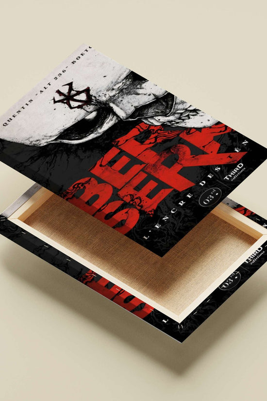 Berserk (the manga series by Kentaro Miura) Main Subject: Berserk (the manga series by Kentaro Miura) Canvas wall art —