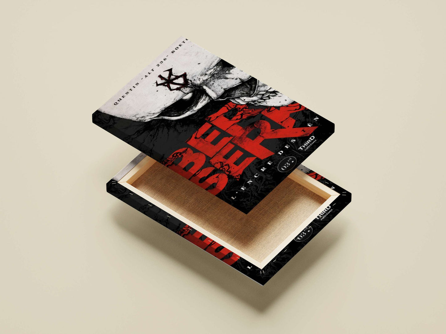 Berserk (the manga series by Kentaro Miura) Main Subject: Berserk (the manga series by Kentaro Miura) Canvas wall art —