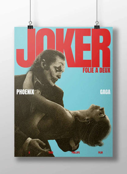 Joker: Folie à Deux Official Movie Poster Collection | Joaquin Phoenix & Lady Gaga Art Prints