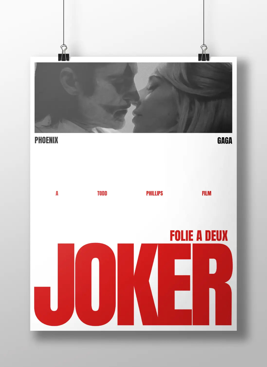 Joker: Folie à Deux Official Movie Poster Collection | Joaquin Phoenix & Lady Gaga Art Prints
