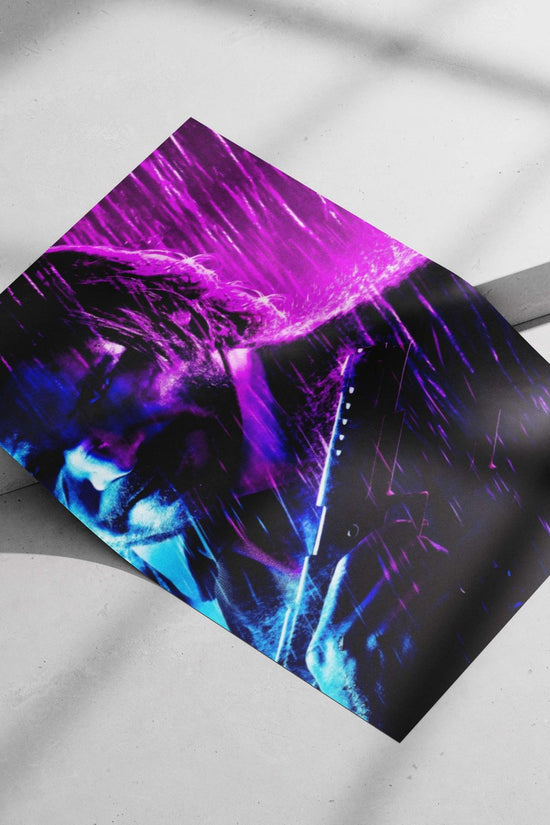 John Wick (from the John Wick franchise) Main Subject: John Wick (from the John Wick franchise) Matte poster print —