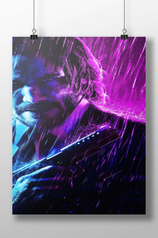 John Wick (from the John Wick franchise) Main Subject: John Wick (from the John Wick franchise) Matte BoizzBoard rigid print