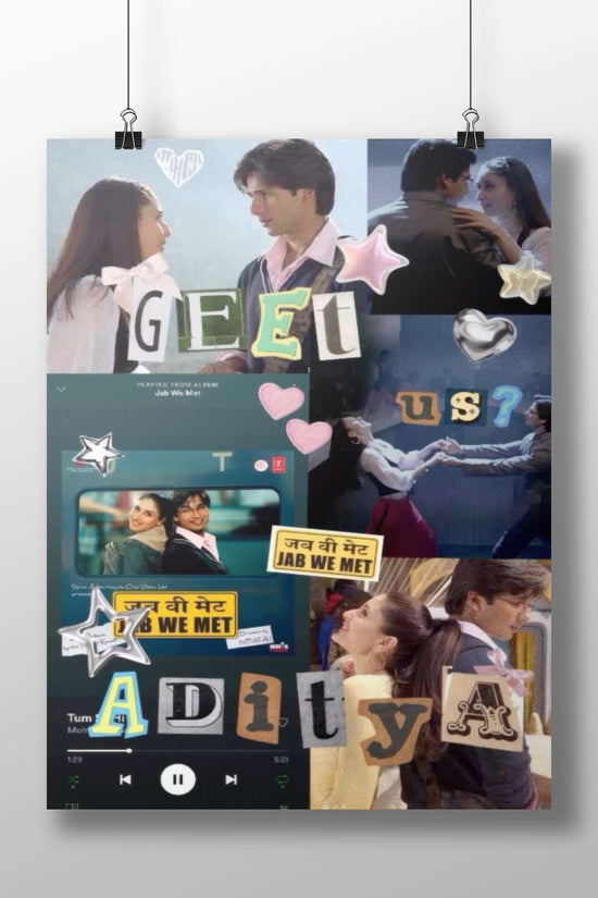 The Bollywood film "Jab We Met" Main Subject: The Bollywood film "Jab We Met" Matte BoizzBoard rigid print — Bollywood wall