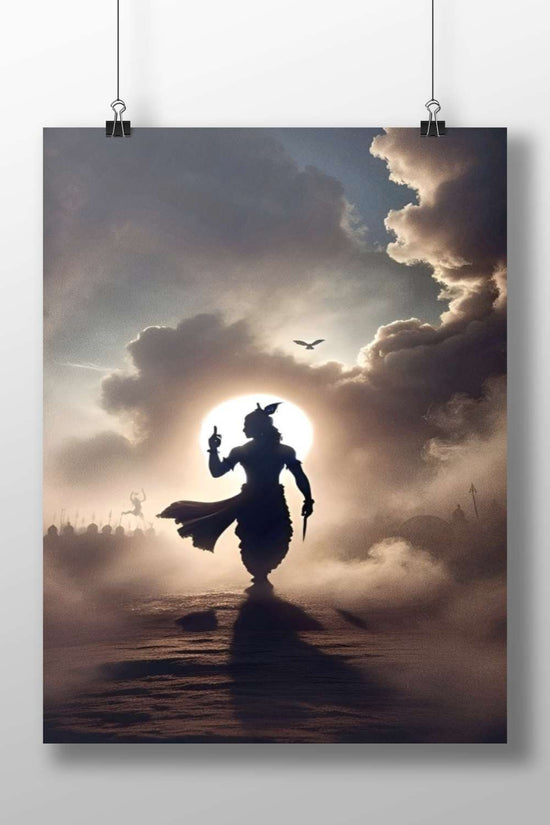 Lord Shiva Main Subject: Lord Shiva Matte BoizzBoard rigid print — Sanatan wall art India | PosterBoizz