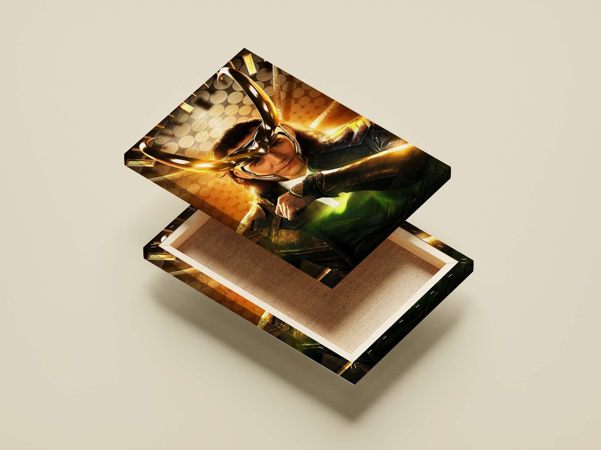 Loki (Marvel Cinematic Universe) Main Subject: Loki (Marvel Cinematic Universe) Canvas wall art — Superhero wall art India |