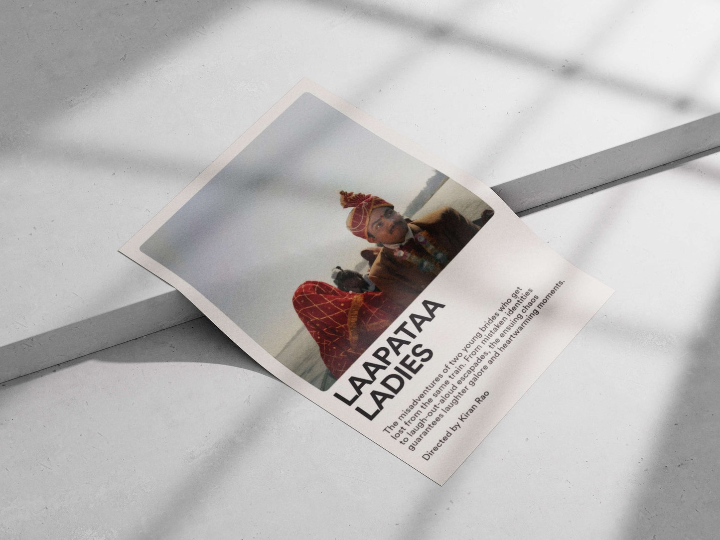 Laapataa Ladies (the film) Main Subject: Laapataa Ladies (the film) Matte poster print — Bollywood wall art India |