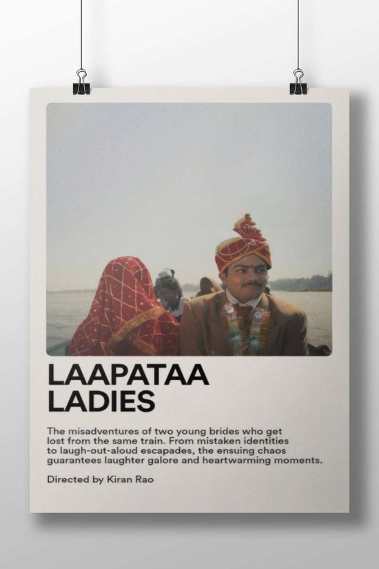 Laapataa Ladies (the film) Main Subject: Laapataa Ladies (the film) Matte BoizzBoard rigid print — Bollywood wall art India