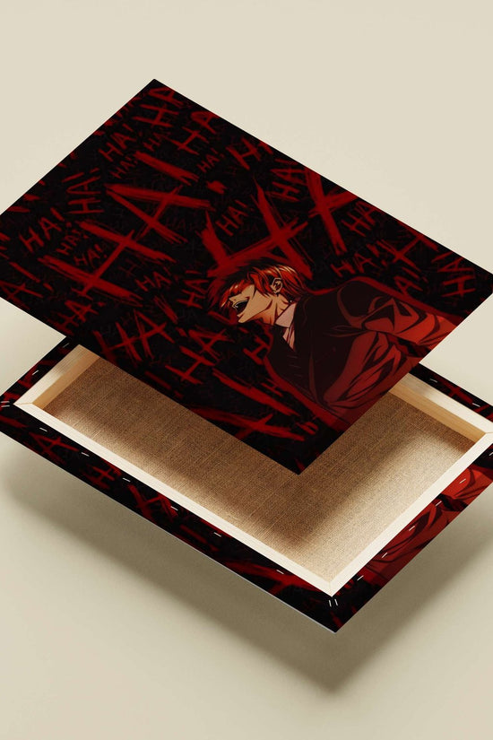 Kanji from Baccano! (Japanese anime series) Main Subject: Kanji from Baccano! (Japanese anime series) Canvas wall art —