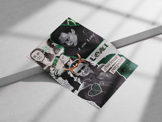 Loki (Marvel Cinematic Universe) Main Subject: Loki (Marvel Cinematic Universe) Matte poster print — Superhero wall art