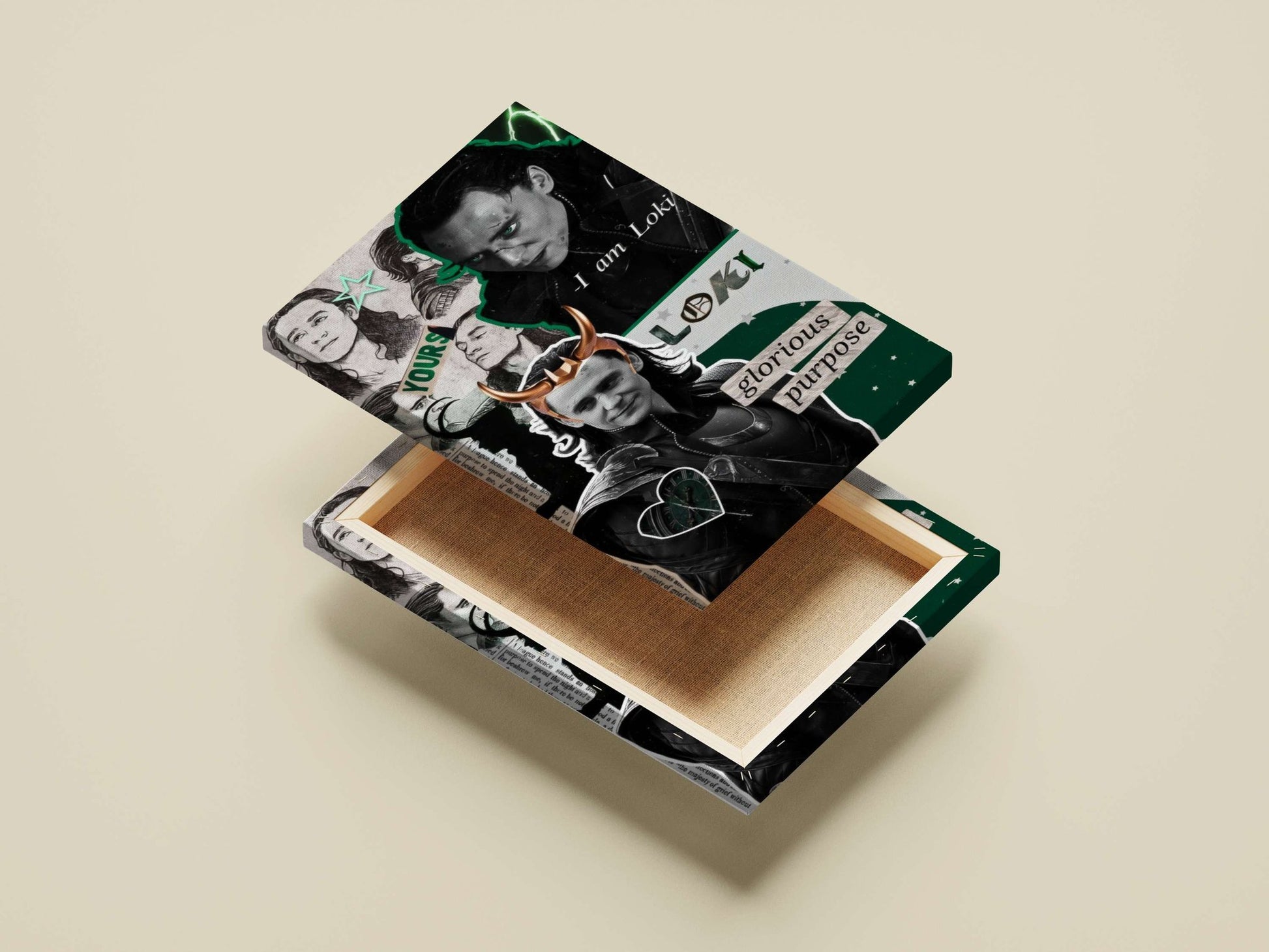 Loki (Marvel Cinematic Universe) Main Subject: Loki (Marvel Cinematic Universe) Canvas wall art — Superhero wall art India |