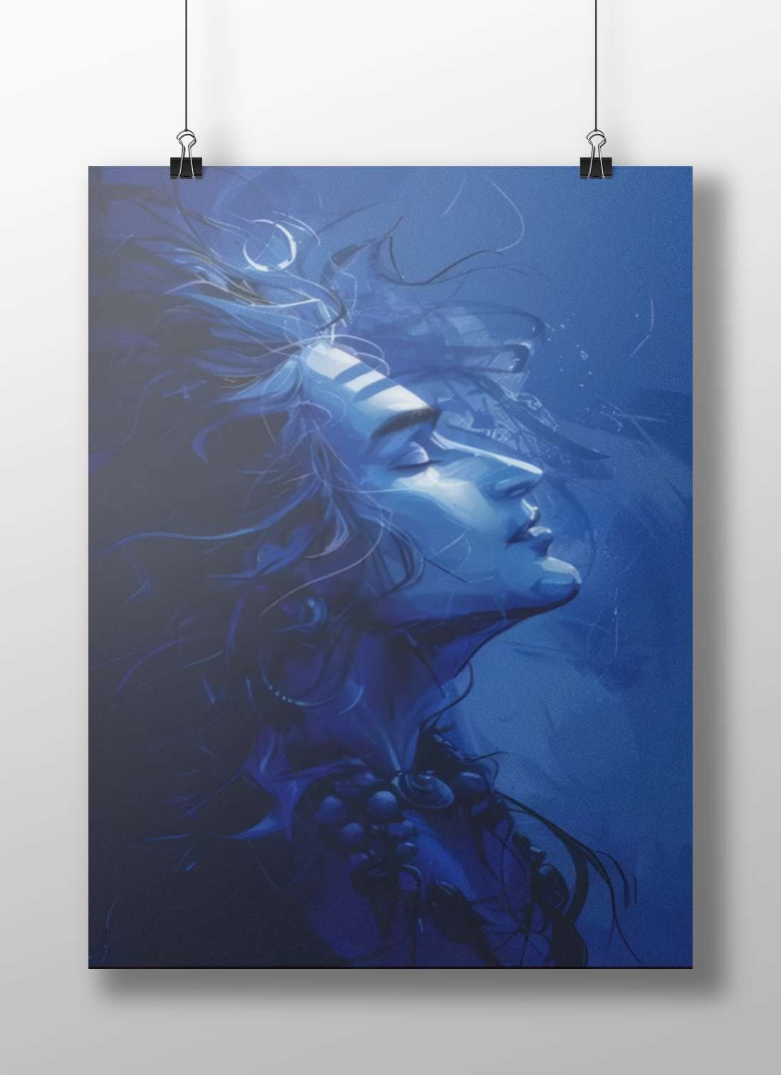 Woman Main Subject: Woman Matte BoizzBoard rigid print — Bollywood wall art India | PosterBoizz